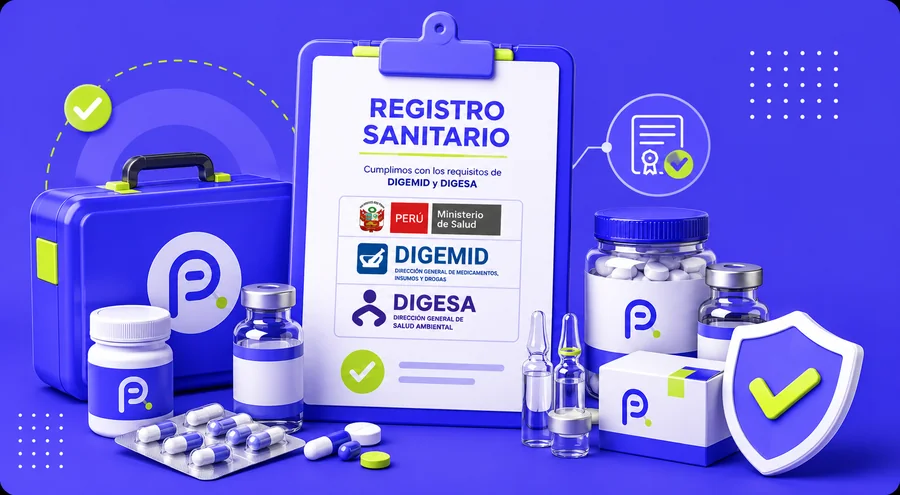 Registro sanitario ante DIGEMID y DIGESA